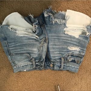Jean shorts